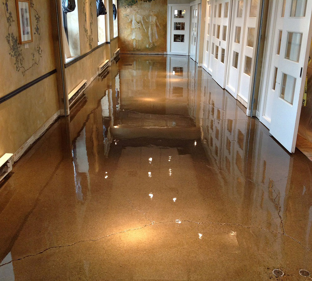 metallic epoxy flooring